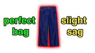 Secret Hack to the Best BAGGY JEANS