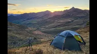 Wanderung Langwies (Arosa) in Graub&uuml;nden / Schweiz &uuml;bers Wochenende mit dem Hilleberg Zelt