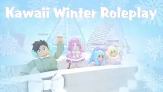~GRAND OPENING~❄️Kawaii Winter Village RP❄️(On Roblox)