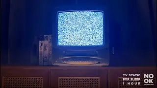 TV Static for Sleep | 1 Hour