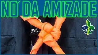 Nó da Amizade do Escoteiro - Como Fazer
