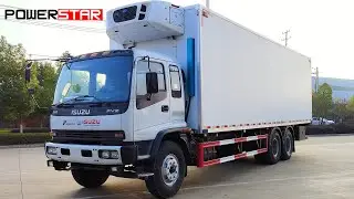 ISUZU FVZ 6&times;4 300HP Refrigerated Truck Carrier Refrigerator Unit Freezer Truck