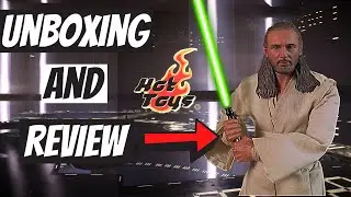 Hot Toys Qui-Gonn Jinn Unboxing And Review