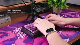 Keyboard Sound Test: HMX Latte on GMK67 (Octopus Theme)