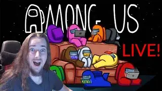 Among Us LIVE - Fans Lobby & Testing New Weapons