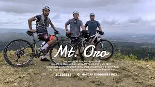 Ride to Mt. Oro Rodriguez Rizal  Sulit ang Pagod sa Tanawin