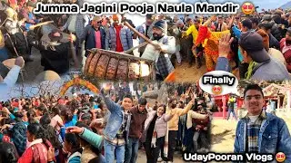 Jumma Jagini Pooja Naula Mandir Gye🤩 Yaha Ye Bhi Banta Hai😇 ||UdayPooran Vlogs