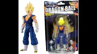 Bandai Dragonball Shodo Super Saiyan Vegetto 1/18 Scale Action Figure Review.
