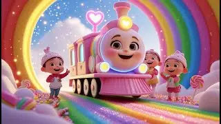 🚂 Choo Choo Candy Train 🌈 | চুক চুক ক্যান্ডি ট্রেন | Bengali Rhymes for Children | Toon Up