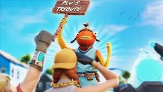 i let RANDOM people try out for my FAKE Fortnite clan