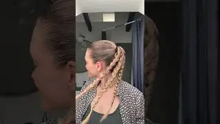 S&aring;dan laver du den flotteste hestehale 😍 #hairstyle #hairinspiration #hairstyletutorial #hair #h&aring;r