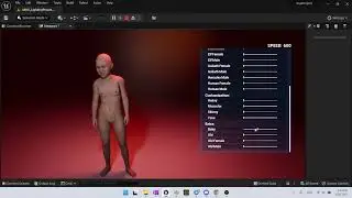 [Unreal Engine] Character Creation System. Morphing Tutorial