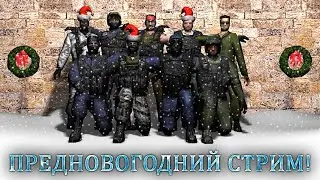 С наступающим пацаны! Последний стрим hns в CS 1.6 в году!