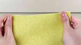280gsm 93%Polyester 7%Spandex Elastane Rib Knit Fabric 155cm LW2176