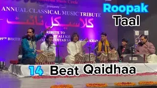 Taal poopak qaida 14 beat tabla cover ustad kalo khan anees jafer mohsin  hassan jafer#aneesjafer