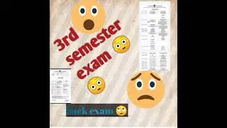Guwahati University 3rd semester online exam😳🙄