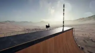Landing a backside 1260 - SkaterXL