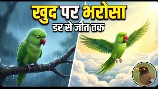 उड़ान पंखों से नहीं हौसले से होती है | Inspirational Story of Mitthu | Hindi Kahani #zoozootoons