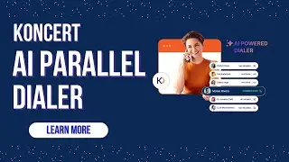 Koncert AI Parallel Dialer Training: Live Call Transcription Demo!
