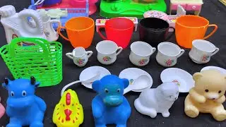 Colorful Kids Toys 🧸 | Toy Kitchen Set & Cute Toy Animals | Fun Learning Toys for Kids