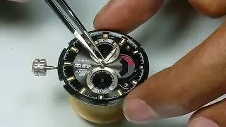 Manutenção de um relógio Casio Edifice movimento os2004