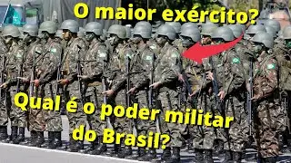 Qual &eacute; o poder militar do Brasil?#Shorts