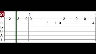 Mor ve Ötesi - Cambaz - Solo Gitar Tab - Gitar Dersi