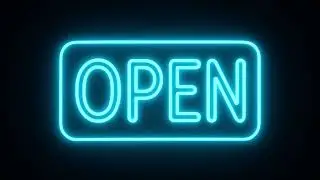 OPEN SIGN FOR 12 HOURS