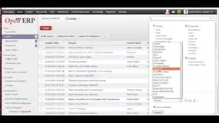 OpenERP rolled out multi tab tree view.