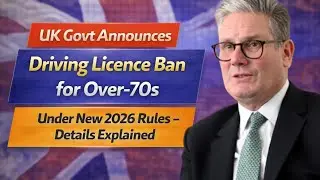 🚨 SHOCKING DVLA UPDATE + Over-70 Driving Ban + 2026 New Rules EXPOSED