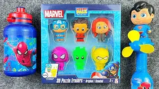 my favorite ASMR Candy Egg Surprise Lollipop Chocolates & Toys Unpacking | Marvel | Spider Man