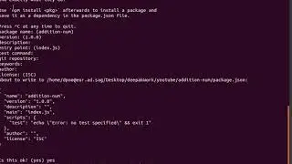 How to publish packages on npm (command line)