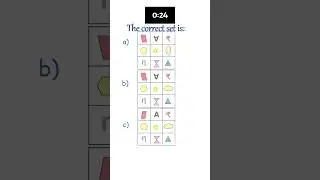 Shapes Test: 12 #brainteasers #logicgames #riddles #quiz #picturepuzzles #maths #science #education