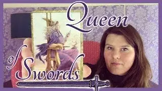 Queen of Swords Tarot Card Meaning Upright & Reversed