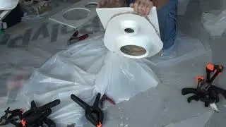 Glue Two Way Speaker Front To Back