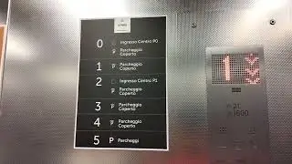 2017 Kone Monospace Traction Elevator At Legru Multistory Carpark In Grugliasco In Italy
