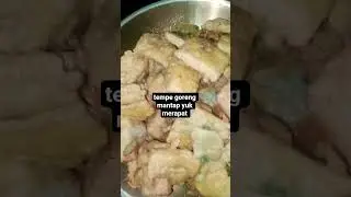 tempe goreng tepung... cek resep ..bahagia selalu ya semuanya 🤲 #shortvideo