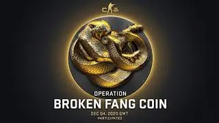CS:GO Operation Broken Fang Coin