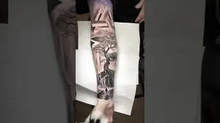 Yggdrasill &ndash; The Norse Tree of Life Tattoo. Liverpool tattoo artist