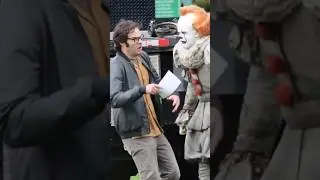 Bill Hader Admits Being Terrified of Pennywise on Set | Interview