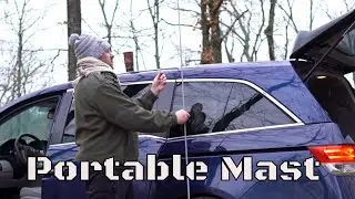 Portable Winter Ham Radio Operations CW QRP