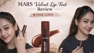Mars Velvet Lip Tint - One Love 🤎. Honest review.#marscosmetics #lipstick #liptint #review #makeup 