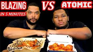 7 BLAZING WINGS VS 7 ATOMIC WINGS IN 5 MINUTES| DYNAMIC DUO