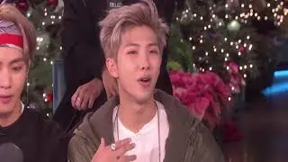 BTS RM Learning English by Watching 
