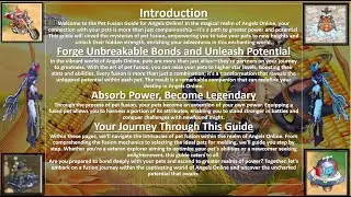 Angels Online- Fusion Pet Guide