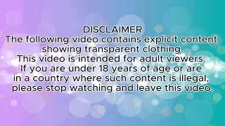 Прозрачная примерка платьев и простая уборка дома в разрешении 4K.