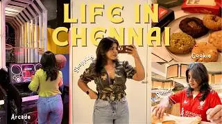 Week in the life of an introvert | Chennai | Shopping | Unboxing | Arcade games | workout