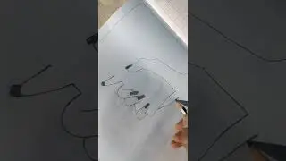 #How to Draw Sad Girl face in Broken Mirror #pencilart#shorts