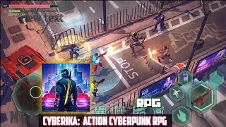 Cyberika:  Action Cyberpunk RPG  Game | Survival Game 🎮