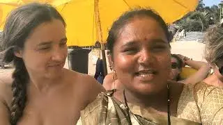 Goa video enjoy Sangeeta Rajput#Goa #video#with# Russian# people#🏖️&hearts;️👌 like#subscribe 🙏